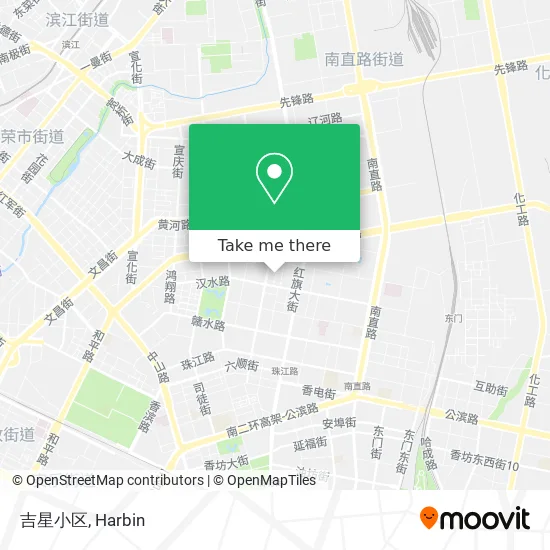 吉星小区 map