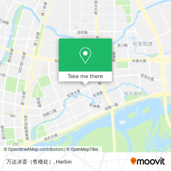 万达冰壶（售楼处） map