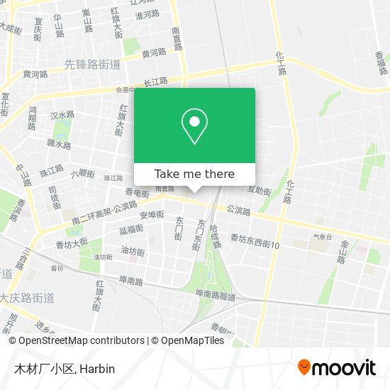 木材厂小区 map