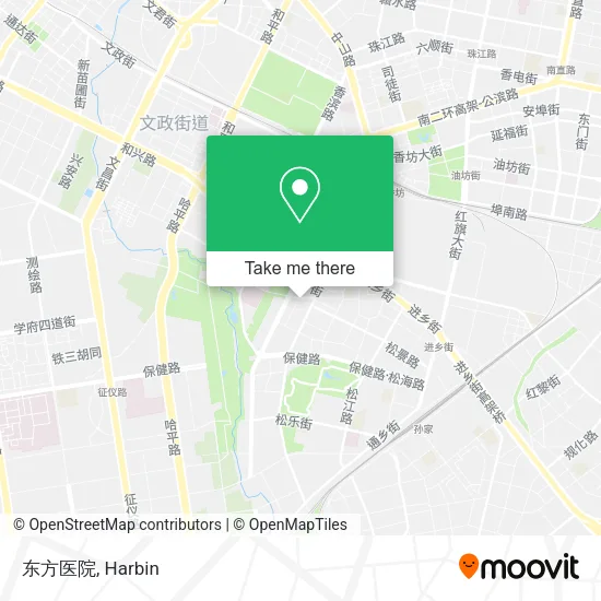 东方医院 map