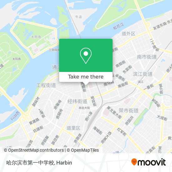 哈尔滨市第一中学校 map