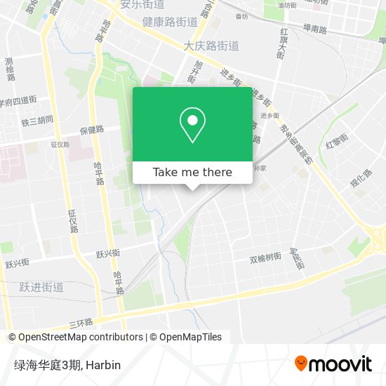 绿海华庭3期 map