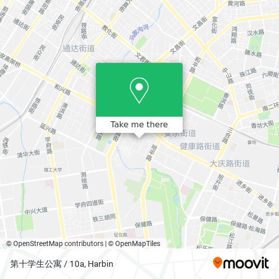 第十学生公寓 / 10a map