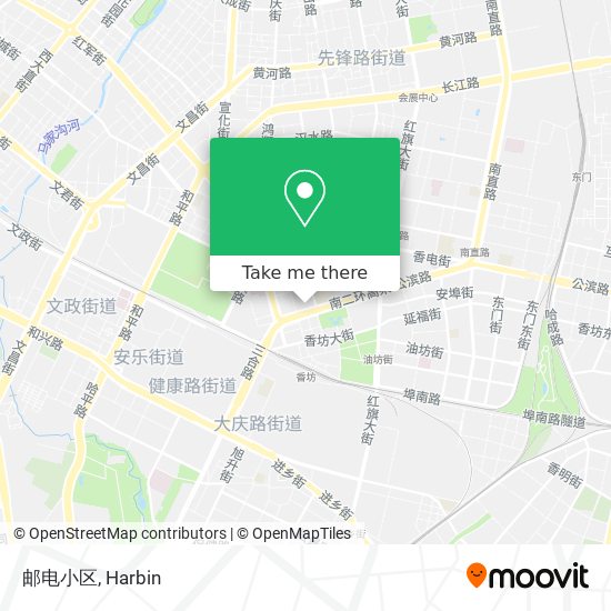 邮电小区 map