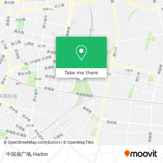 中国扇广场 map