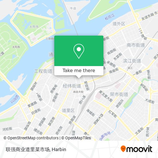 联强商业道里菜市场 map