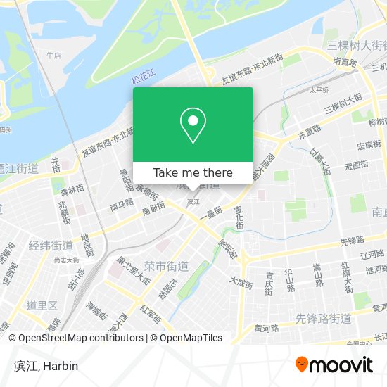 滨江 map