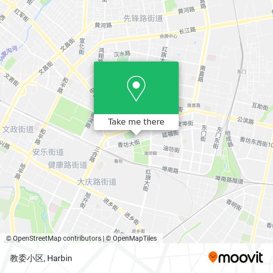 教委小区 map