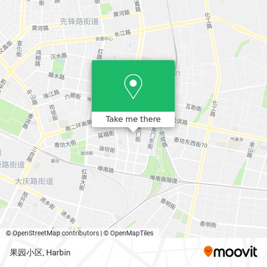 果园小区 map
