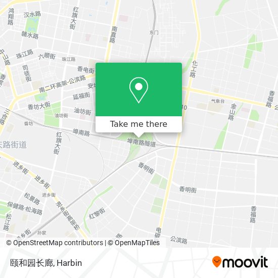 颐和园长廊 map