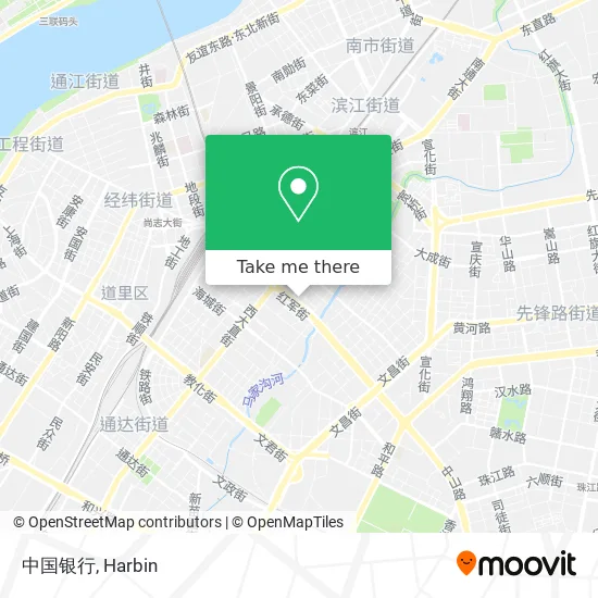 中国银行 map