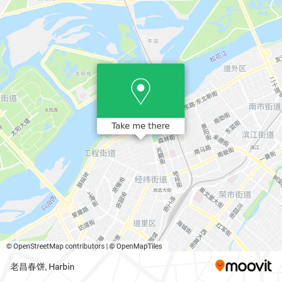 老昌春饼 map