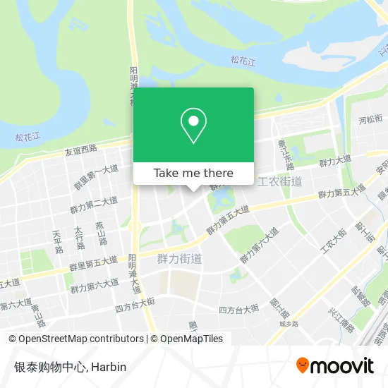 银泰购物中心 map