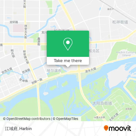 江域府 map