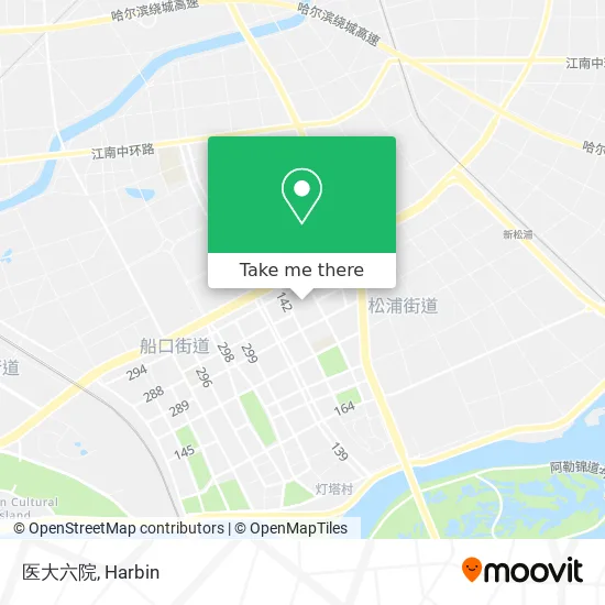 医大六院 map
