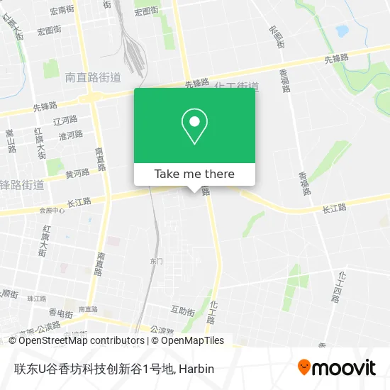联东U谷香坊科技创新谷1号地 map