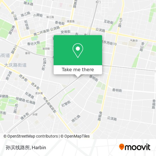 孙滨线路所 map