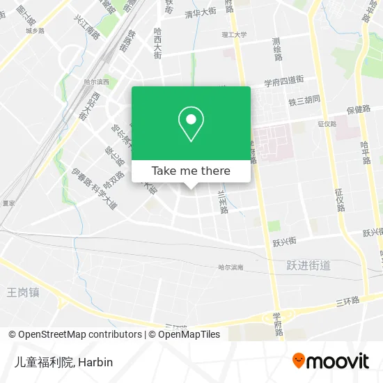 儿童福利院 map