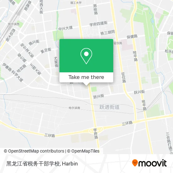 黑龙江省税务干部学校 map