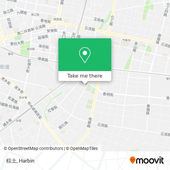 棕土 map