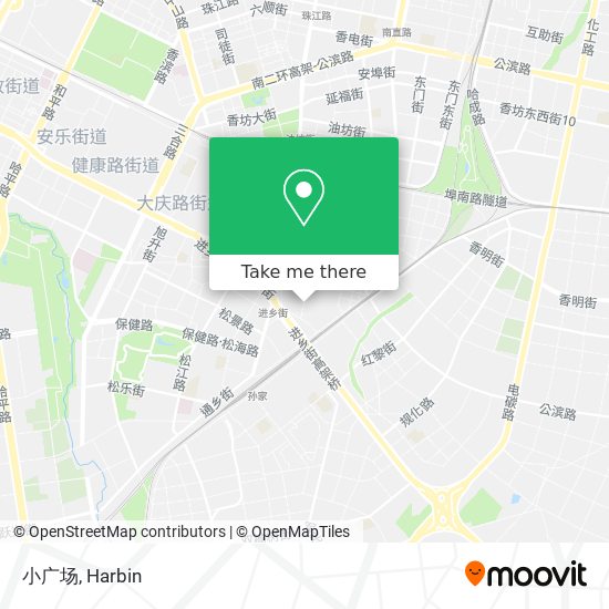 小广场 map