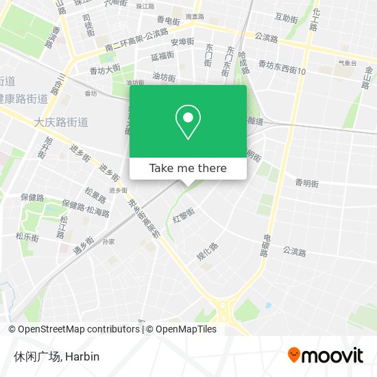 休闲广场 map