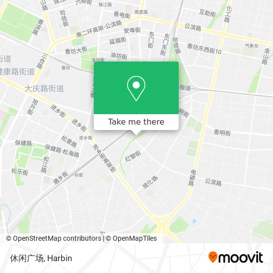 休闲广场 map