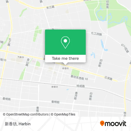 新香坊 map