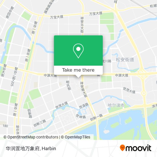 华润置地万象府 map