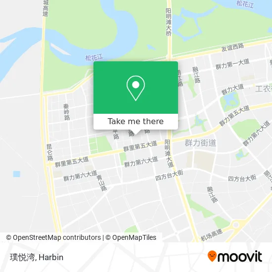 璞悦湾 map