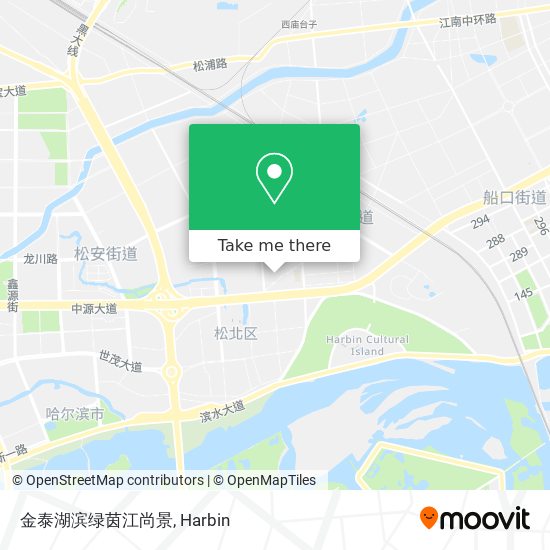 金泰湖滨绿茵江尚景 map