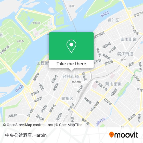 中央公馆酒店 map