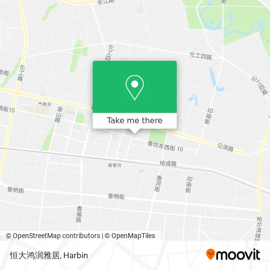 恒大鸿润雅居 map