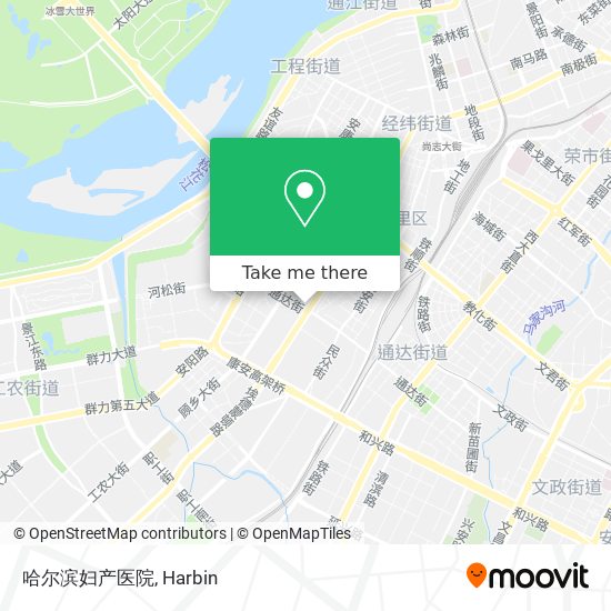 哈尔滨妇产医院 map