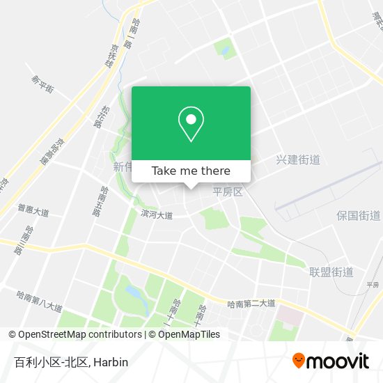 百利小区-北区 map