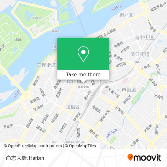 尚志大街 map