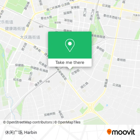 休闲广场 map