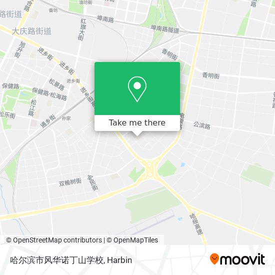 哈尔滨市风华诺丁山学校 map