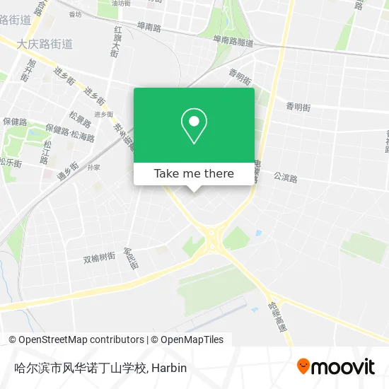 哈尔滨市风华诺丁山学校 map