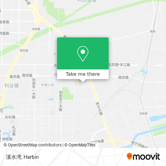 溪水湾 map