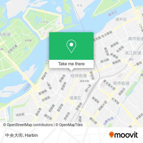 中央大街 map
