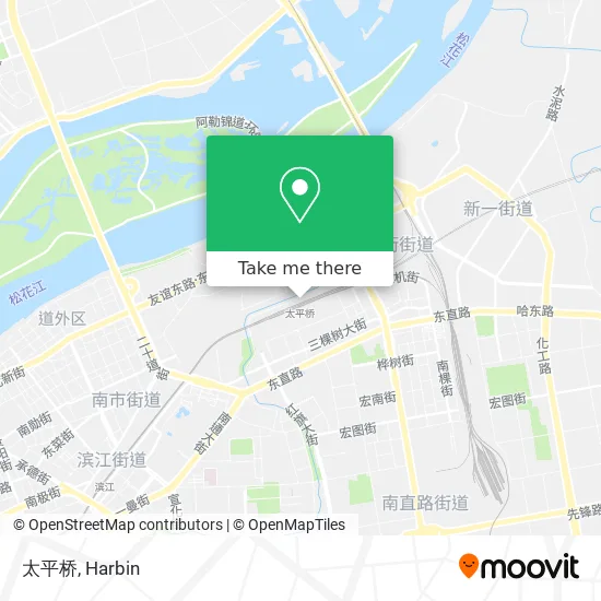 太平桥 map