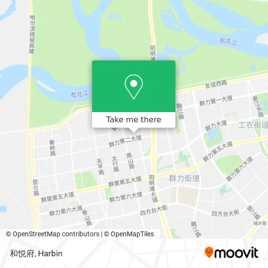 和悦府 map