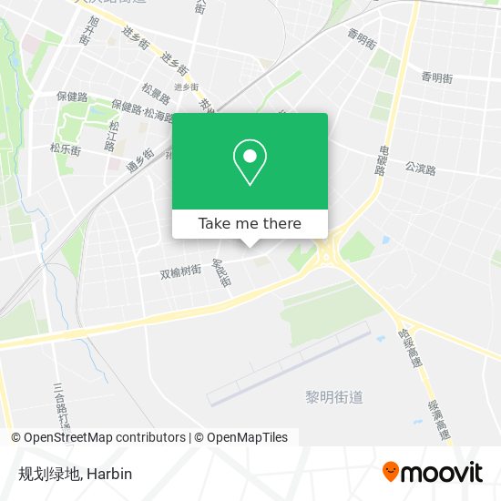 规划绿地 map
