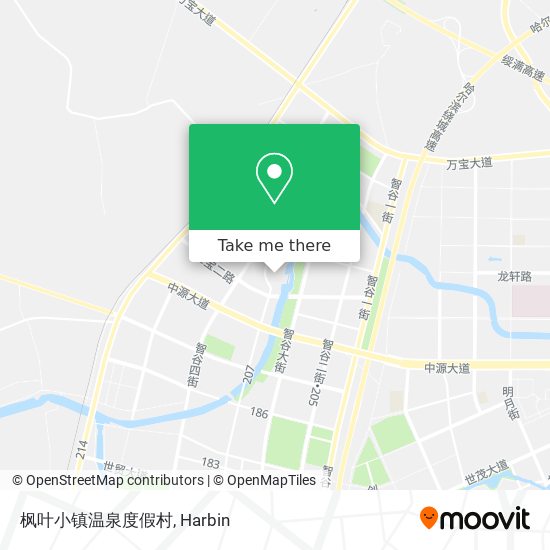 枫叶小镇温泉度假村 map