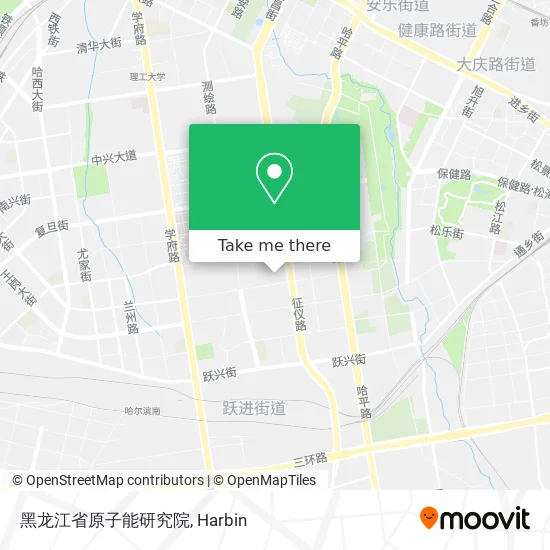 黑龙江省原子能研究院 map