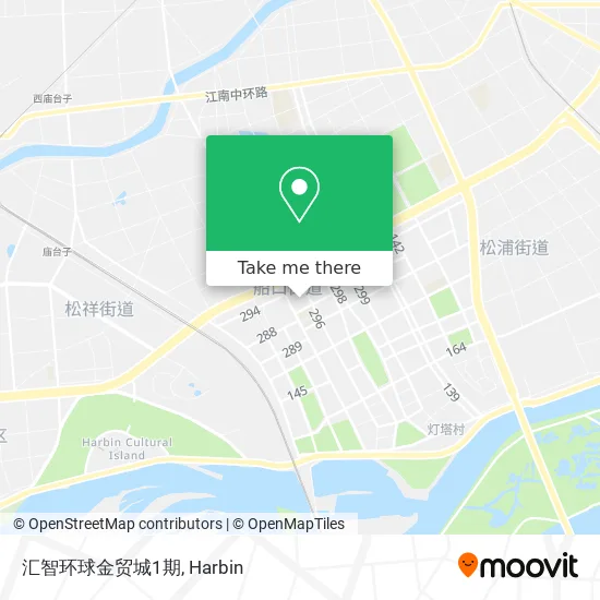 汇智环球金贸城1期 map