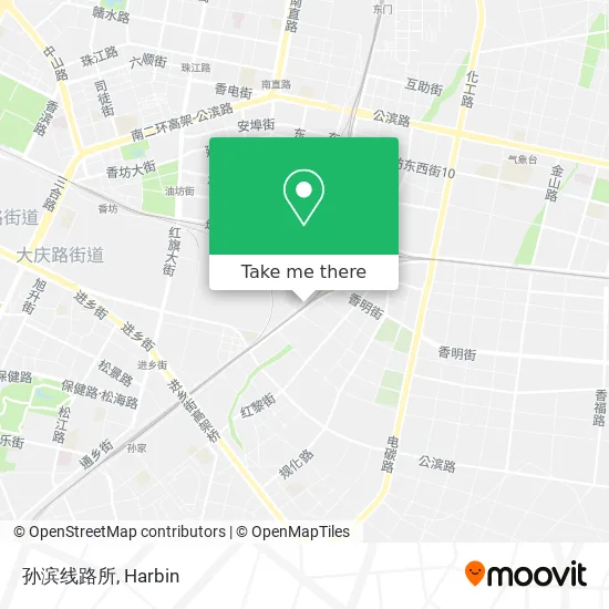 孙滨线路所 map