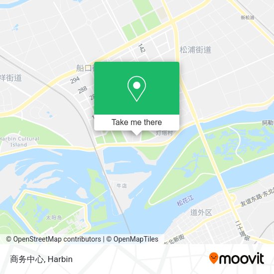 商务中心 map