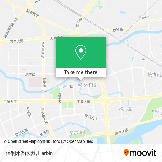 保利水韵长滩 map
